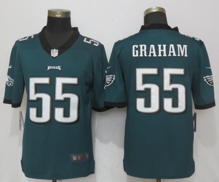 Men Philadelphia Eagles #55 Graham Green Vapor Untouchable New Nike Limited NFL Jerseys->philadelphia eagles->NFL Jersey